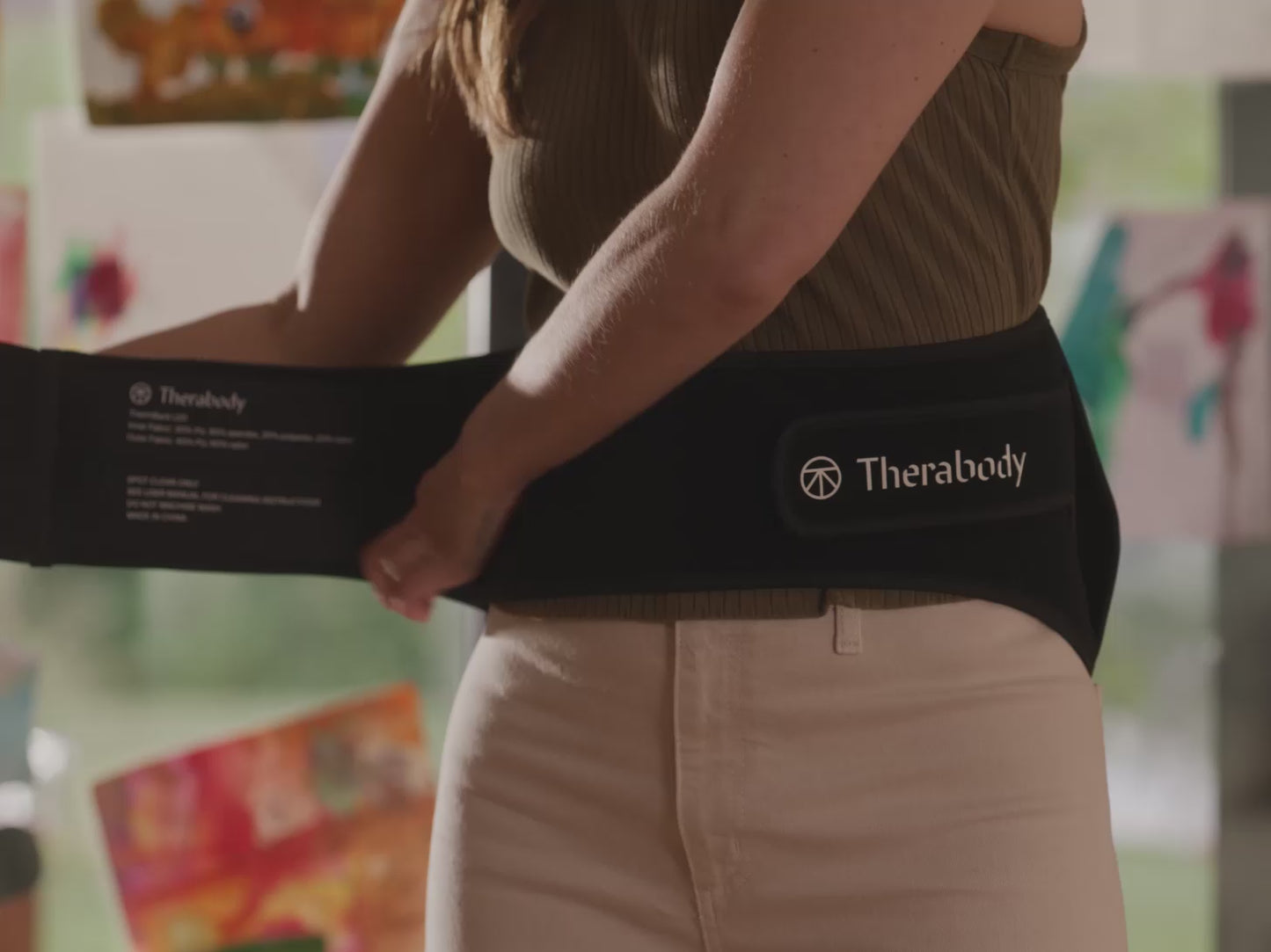 Therabody ThermBack LED – Advanced Relief for Lower Back Pain